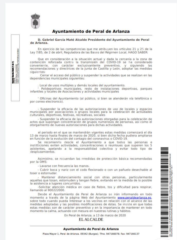 Alerta Sanitaria Covid2019